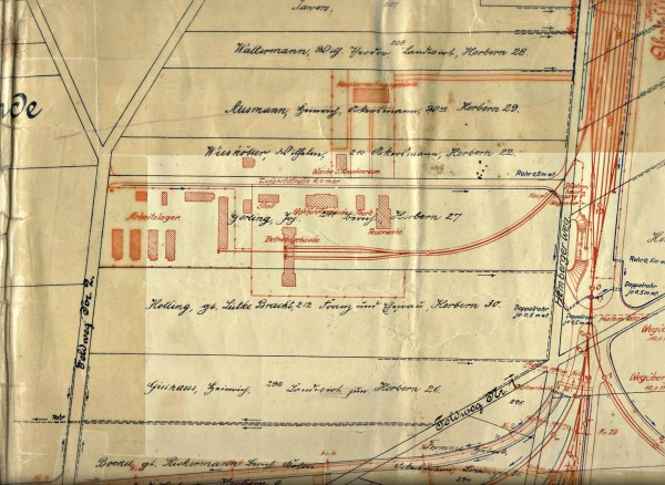 Plan von 1918